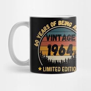 Vintage 1964 Limited Edition 60th Birthday 60 Year Old Gift Mug